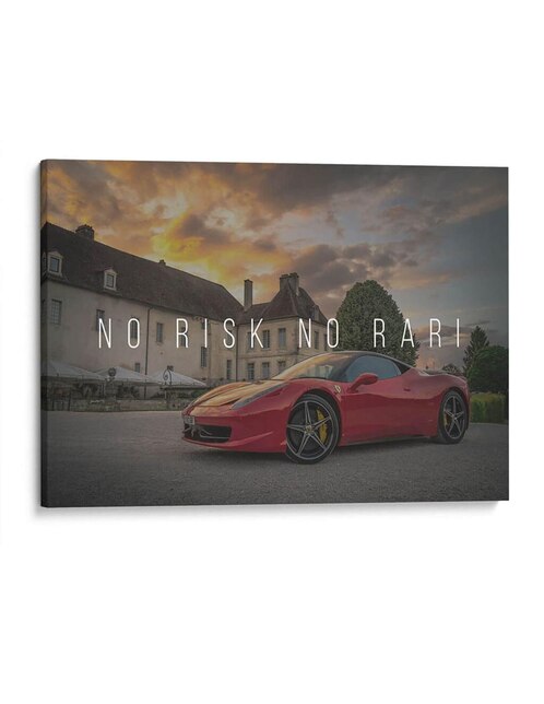Imagen de producto Cuadro Canvas Lab impreso en lienzo No risk no rari