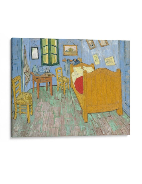 Imagen de producto Cuadro impreso Canvas Lab en Lienzo El dormitorio en Arlés Vincent Van Gogh