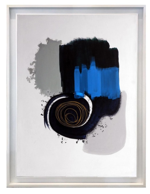 Pintura moderna enmarcada Lune Art Gallery elaborada a mano de la Colección Abstractos minimalista