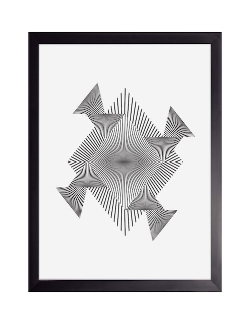 Cuadro decorativo Juego Geométrico 033 de Fábrica Galería