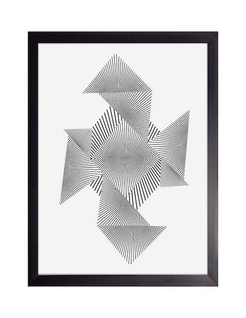 Cuadro decorativo Juego Geométrico 032 de Fábrica Galería