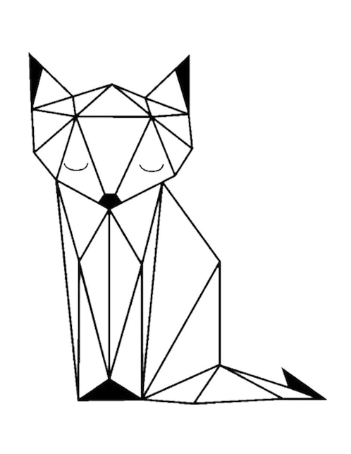 Figura decorativa de gato Homys de madera