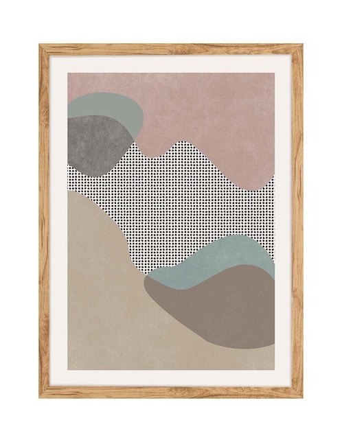 Litografía Fábrica Galería Abstracción 006 técnica Impresión