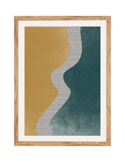 Litografía Fábrica Galería Abstracción 008 técnica Impresión