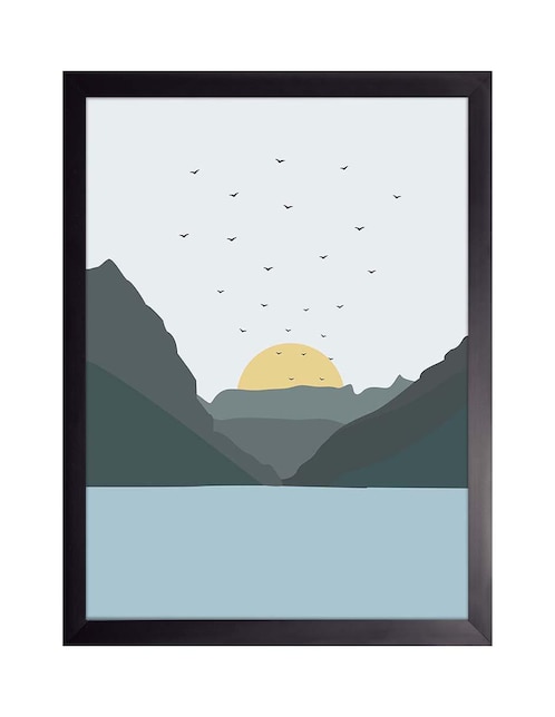 Litografía Fábrica Galería Paisajes Ilustrados 014 técnica Impresión