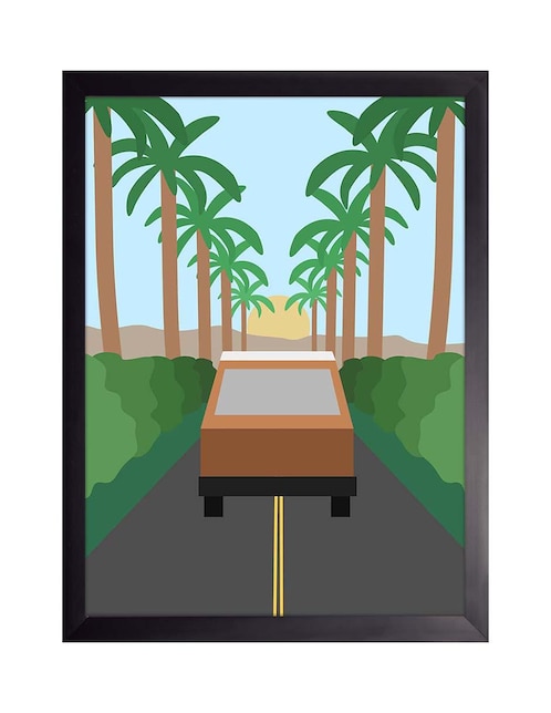 Litografía Fábrica Galería Paisajes Ilustrados 017 técnica Impresión