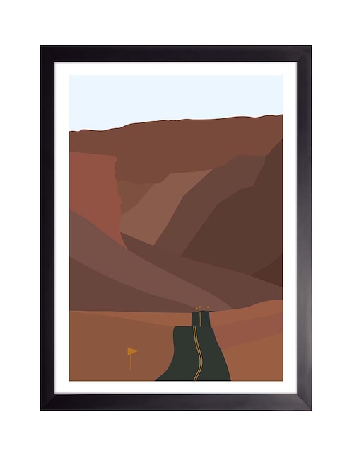 Litografía Fábrica Galería Paisajes Ilustrados 011 técnica Impresión