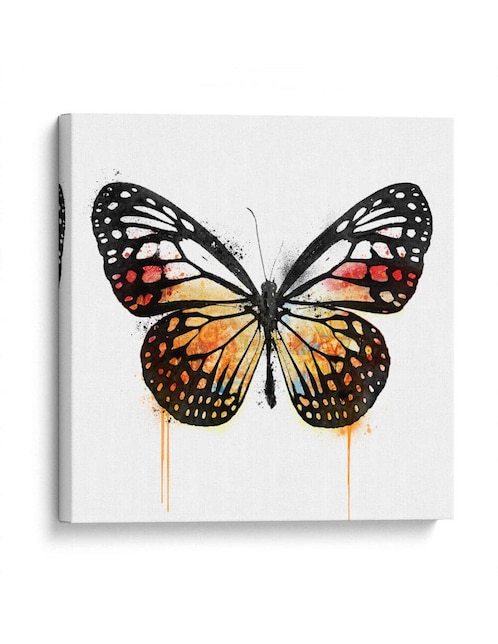 Imagen de producto Litografía Canvas Lab Mariposa Naranja técnica Impresión