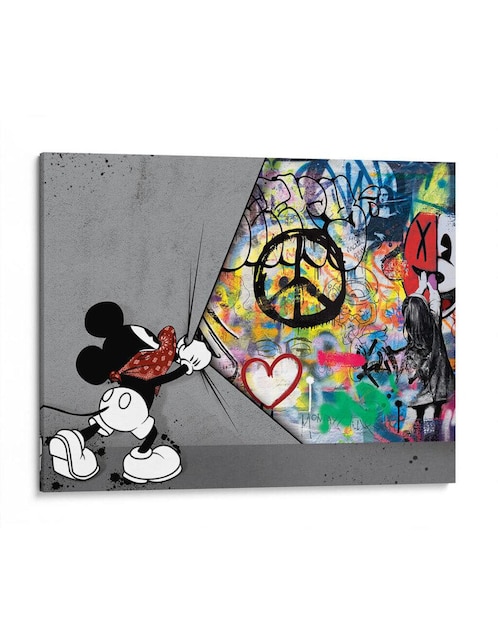 Imagen de producto Litografía Canvas Lab Pop Art Mouse Zoom técnica Impresión