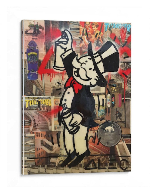 Imagen de producto Litografía Canvas Lab Monopoly Man técnica Impresión