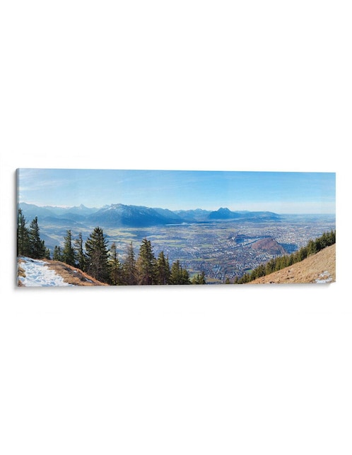 Imagen de producto Litografía Canvas Lab Salzburgo visto desde Gaisberg técnica Impresión