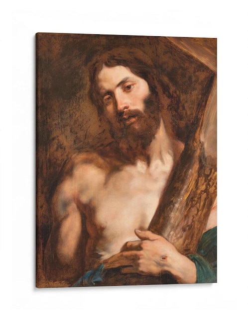 Imagen de producto Litografía Canvas Lab Cristo Cargando La Cruz técnica Impresión