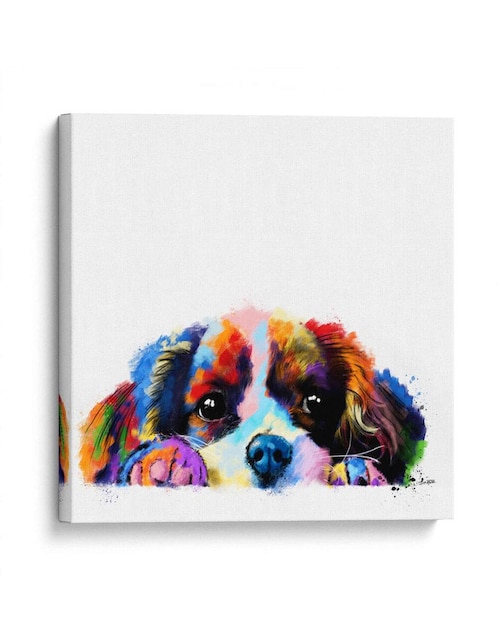 Imagen de producto Litografía Canvas Lab Baby Cavalier King Charles técnica Impresión