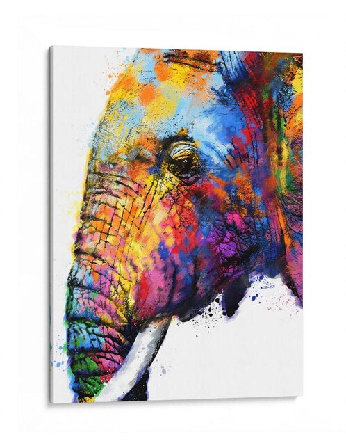 Imagen de producto Litografía Canvas Lab Lado de Elefante técnica Impresión