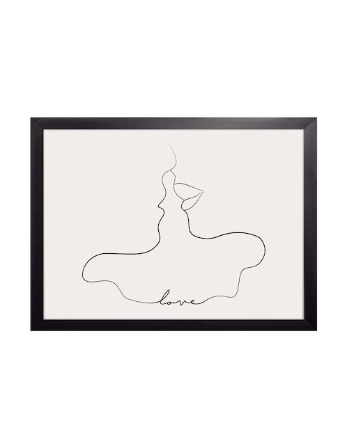 Litografía Siluetas en Línea 015 1