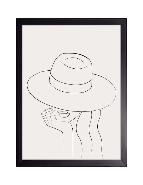 Litografía Siluetas en Línea 016 1