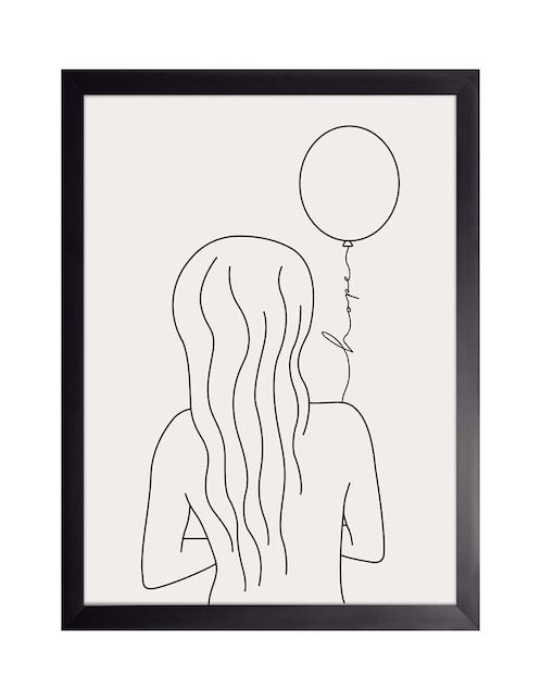 Litografía Siluetas en Línea 018 1
