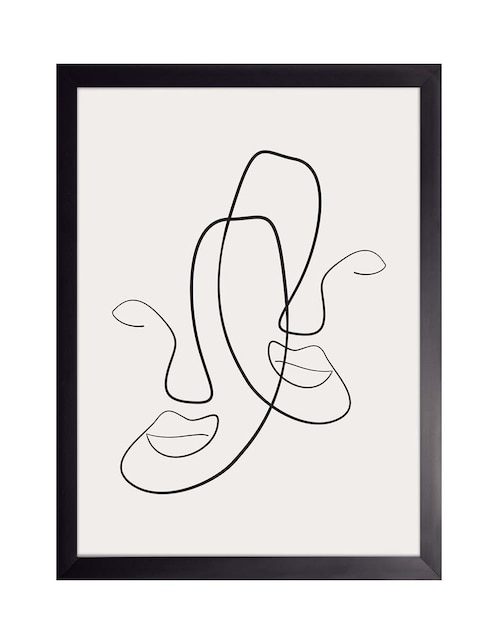 Litografía Siluetas en Línea 020 1