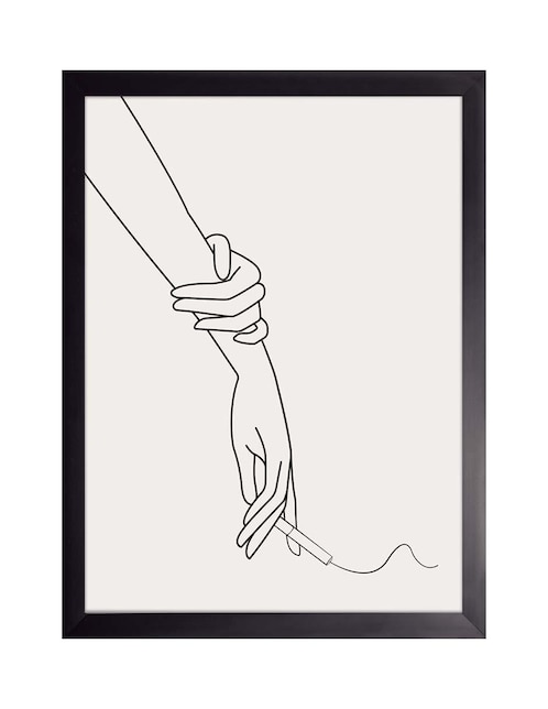 Litografía Siluetas en Línea 029 1