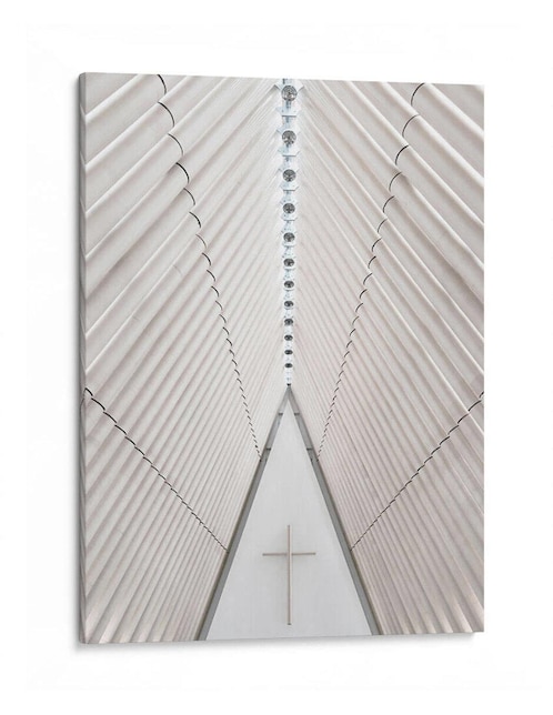 Litografía Canvas Lab Iglesia Minimal