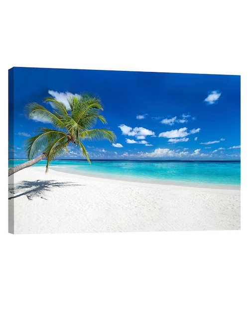 Cuadro decorativo Playa Paraíso Tropical 1