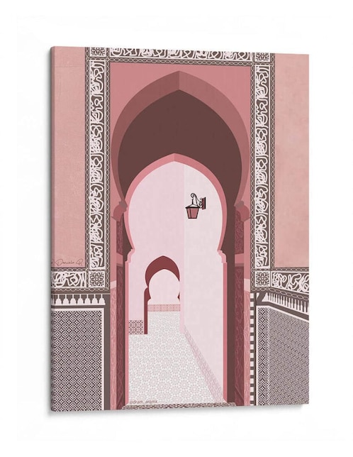 Litografía Canvas Lab Morocco técnica Impresión