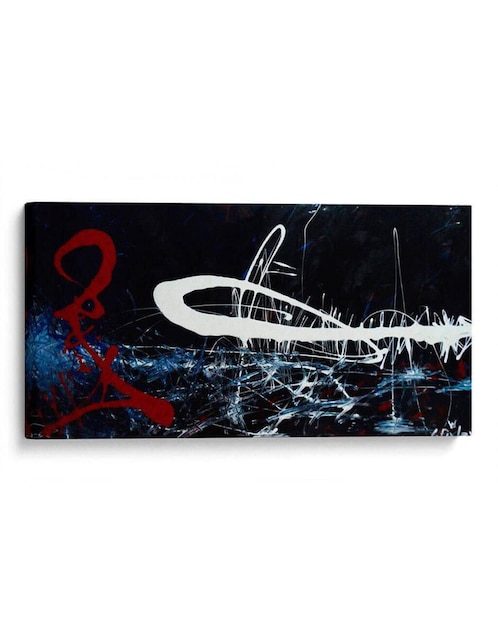 Litografía Canvas Lab Reflejo de Luz en el Mar Oscuro técnica Impresión