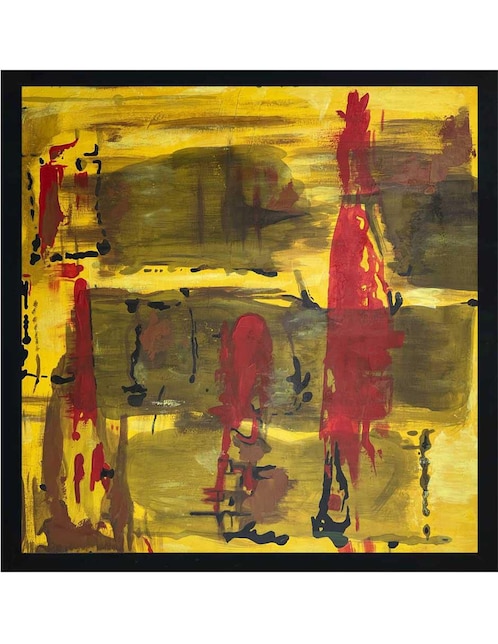 Pintura técnica abstracta Lune Art Gallery 4 vistas