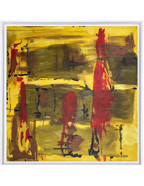 Pintura técnica abstracta 1