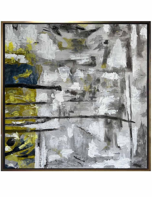 Pintura técnica abstracta 1