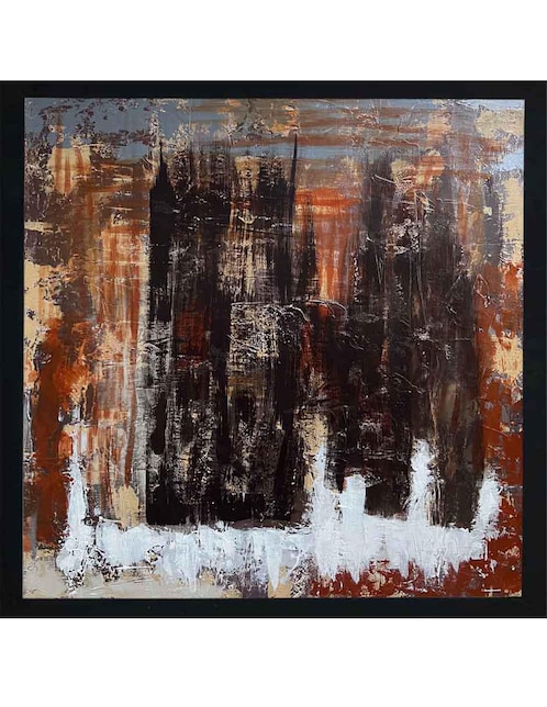 Pintura técnica abstracta 1