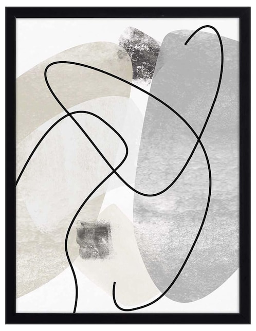 Litografía Abstracción técnica impresión 1