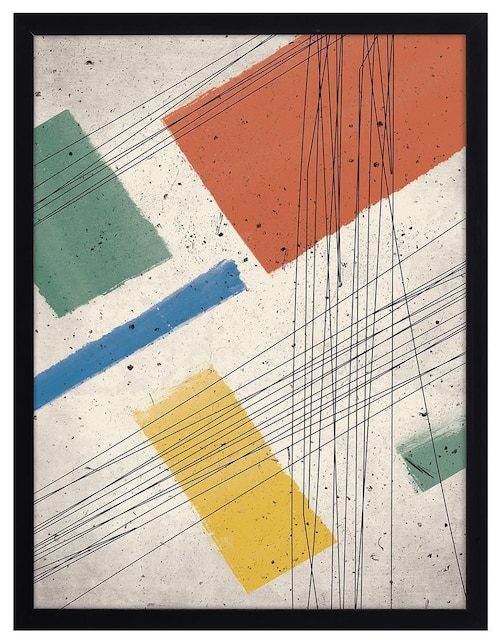 Litografía Fábrica Galería Abstracción técnica impresión