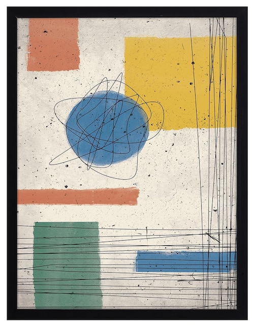 Litografía Fábrica Galería Abstracción técnica impresión