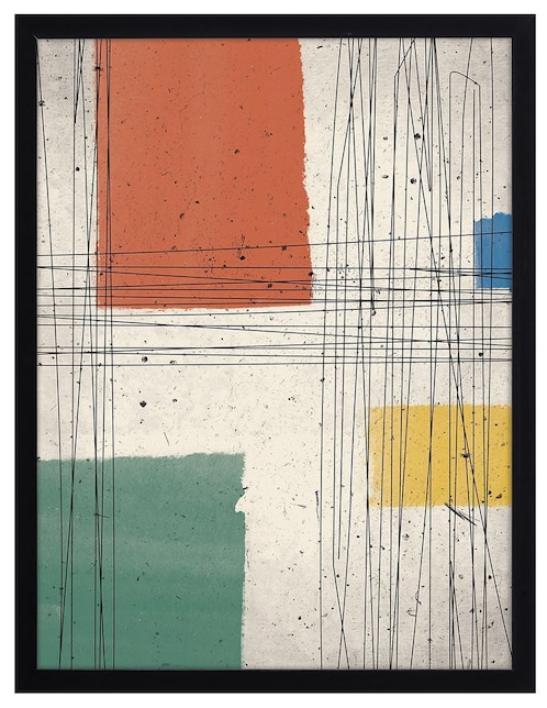 Litografía Fábrica Galería Abstracción técnica impresión