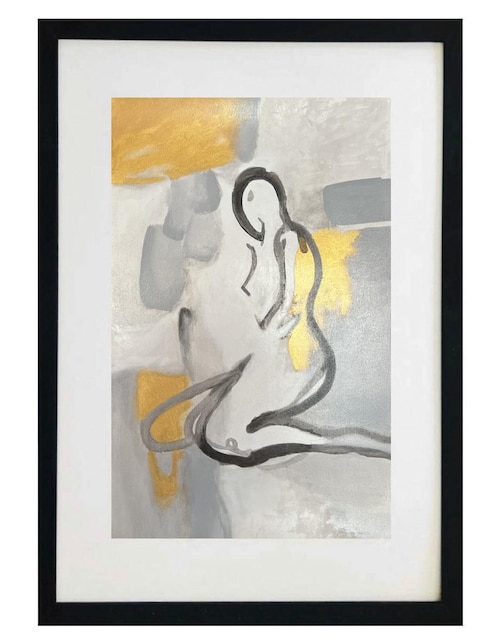 Pintura Doncella II técnica acrílico Lune Art Gallery Abstractos