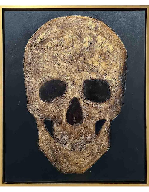 Pintura Skull técnica mixta 1