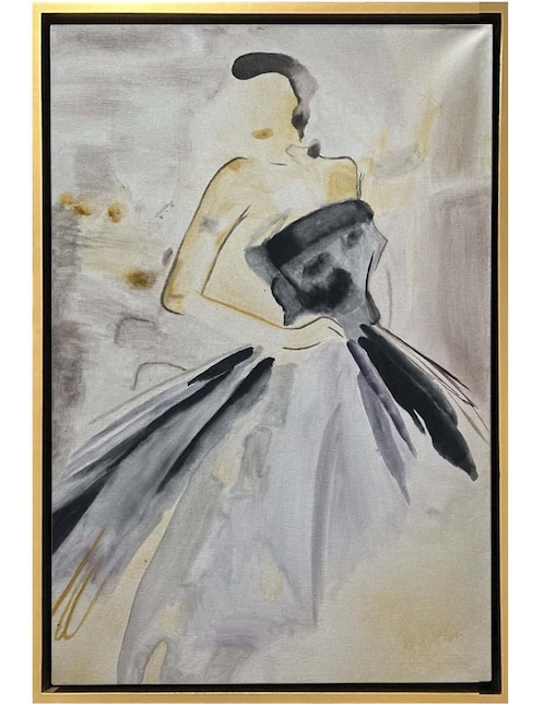 Pintura Dance II técnica acrílico Lune Art Gallery
