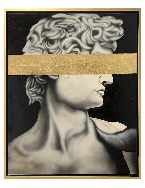 Pintura David 2.0 técnica mixta Lune Art Gallery