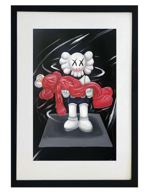 Pintura Caos 7.1 técnica acrílico Lune Art Gallery