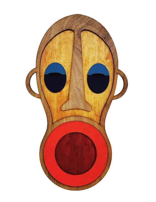 Accesorio decorativo Homys arte africano