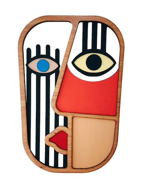 Accesorio decorativo Homys arte abstracto