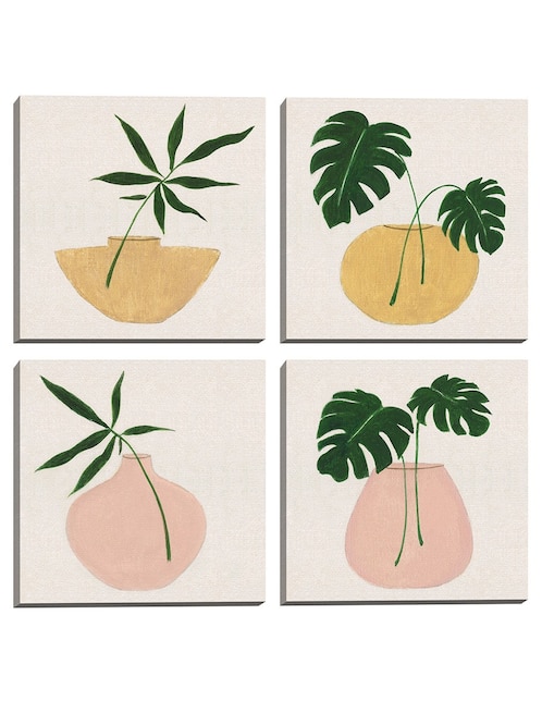 Pintura Naturaleza Simple técnica mixta 1