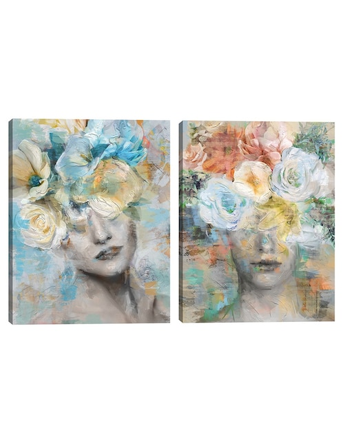Pintura Aura técnica mixta 1