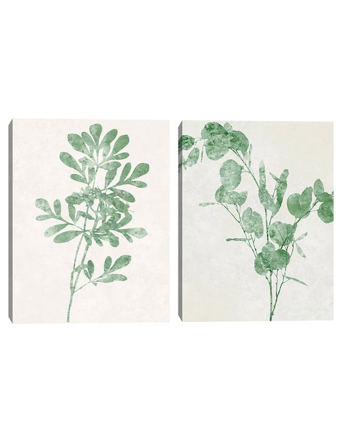 Pintura Naturaleza Verde II técnica mixta 1