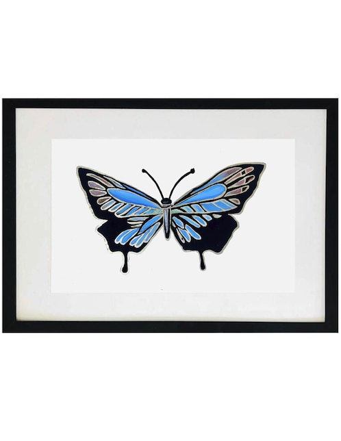 Pintura Butterfly II técnica acrílico Lune Art Gallery