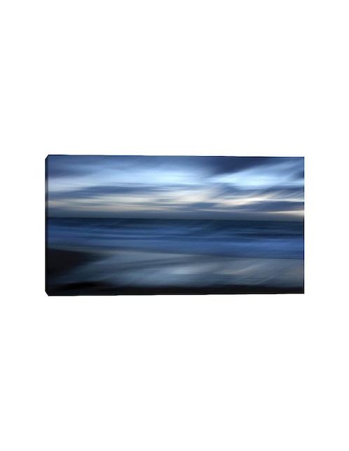Pintura Al borde del oceano técnica impresión 1