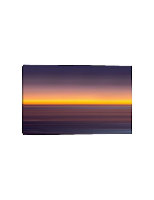 Pintura Contemplacion al atardecer técnica impresión 1