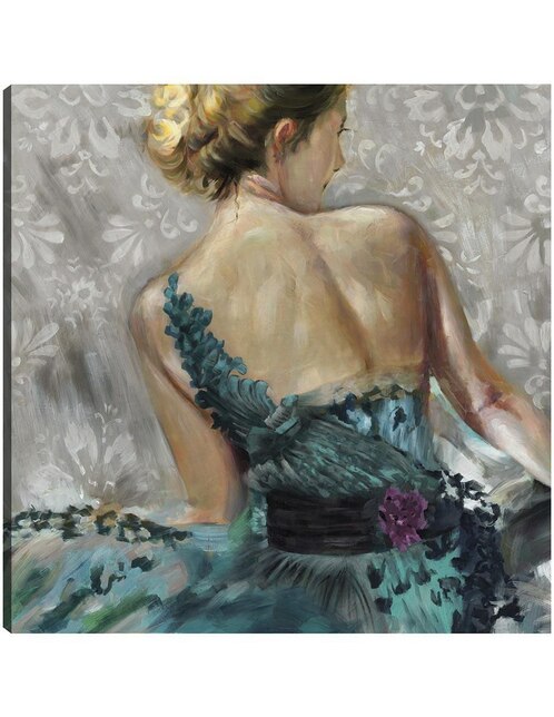 Pintura Elegancia I técnica mixta Cuadros Jr