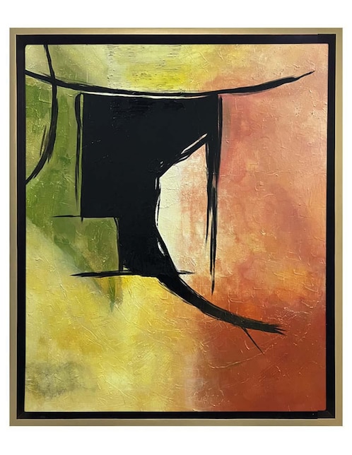 Pintura Caos Lucido 4 Vistas técnica mixta Lune Art Gallery